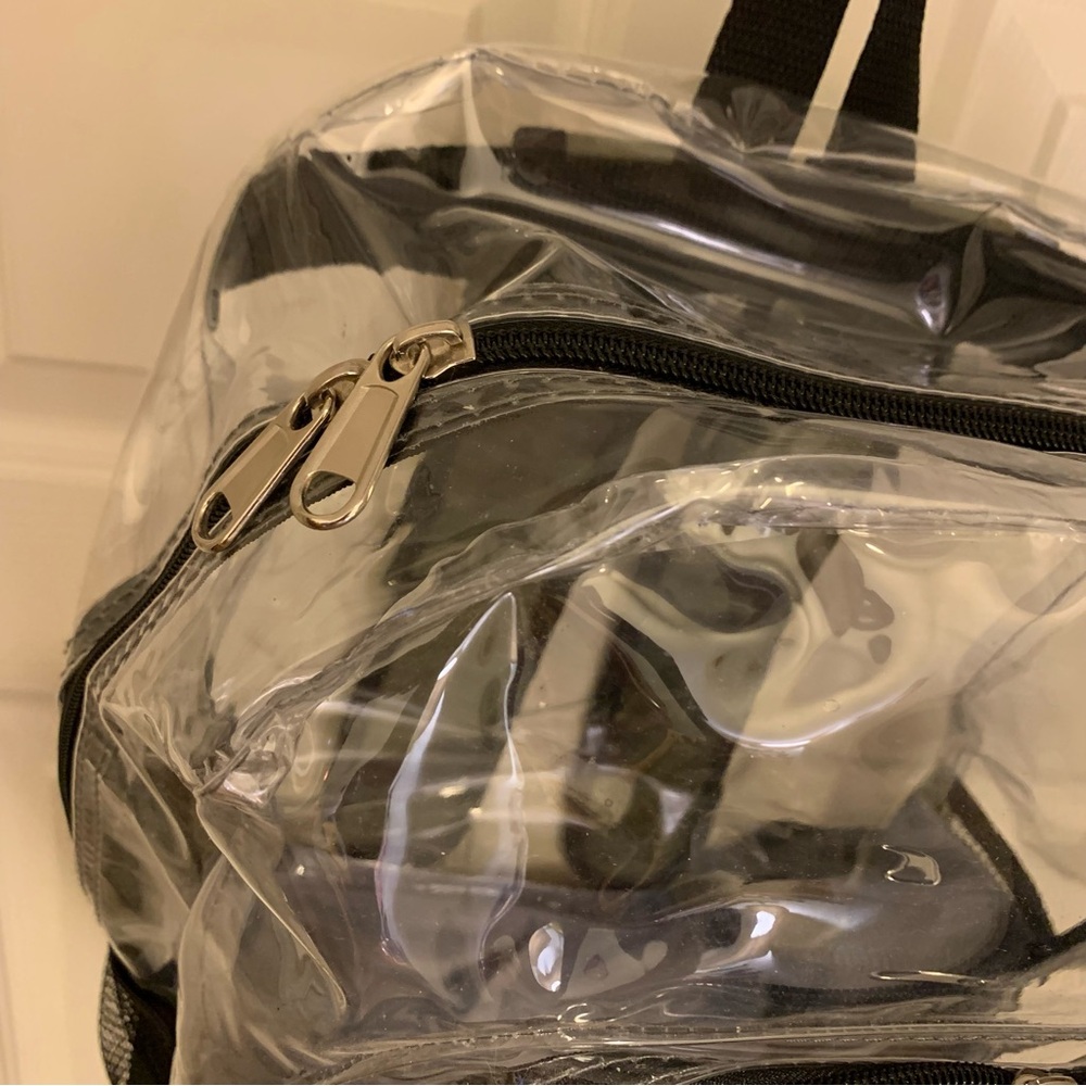 Unisex Camouflage Clear backpack - Picture 4 of 8